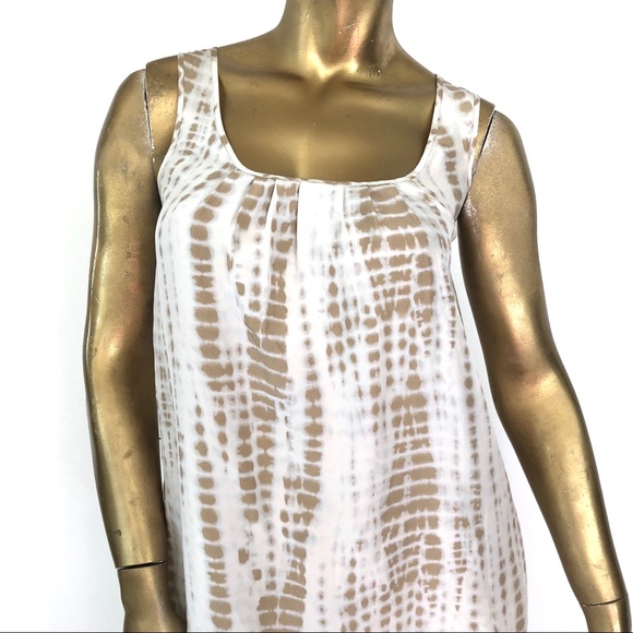 MICHAEL MICHAEL KORS SILK TIE-DYE MAXI DRESS XS - Picture 2 of 7